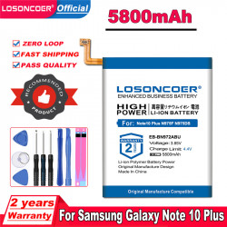 Batterie 5800mAh EB-BN972ABU pour Samsung GALAXY Note 10Plus Note 10Plus SM-N975F SM-N975DS - Batterie de Téléphone Po vue 0