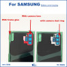 Coque Arrière en Verre avec Logo pour Samsung Galaxy Note 10 Plus N975, Couvercle de Batterie de Remplacement + Objecti vue 1