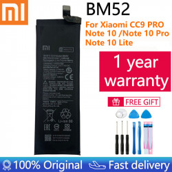 Batterie BM52 d'origine de Haute Qualité 2021 mAh pour Mi Note 10 Lite/CC9 Pro CC9 Pro - Nouvelle Collection 5260 vue 0