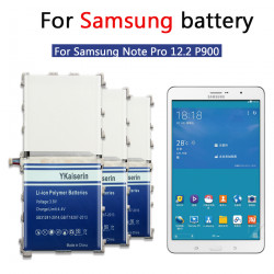 Batterie Samsung Galaxy Note 8.0 10.1 Pro 12.2 GT P5100 N5100 N5110 N5120 N8000 N8010 P7500 SM P600 P601 P900 P901 P905  vue 5