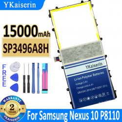 Batterie pour Samsung GALAXY Note 10.1 SM P600 GT N8000/Note Pro 12.2 SM P900/Note 8.0 GT N5100/Nexus 10 P8110 vue 5