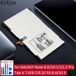 Batterie de Rechange pour Samsung GALAXY Note 8.0 10.1 12.2 Pro/Tab A 7.0 9.7/S S2 S3 8.4 10.5 édition P605 P607 T520 N vue 0