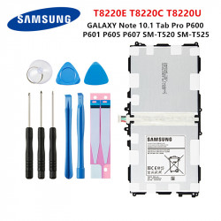 Batterie 8220mAh pour Tablette Originale T8220E T8220C/U GALAXY Note 10.1 Tab Pro P600 P601 P605 P607 T520 T525 avec Out vue 0