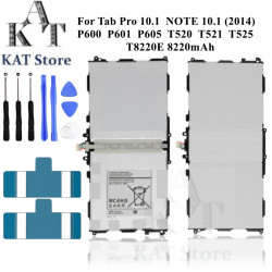 Batterie de Remplacement Samsung Galaxy Tab Pro 8220 10.1 mAh pour NOTE 10.1 (2014) P600 P601 P605 T8220E. vue 0
