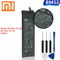 Batterie d'Origine BM52 5260mAh de Haute Qualité pour Mi Note 10 Lite/Mi Note 10 Pro/CC9 Pro/CC9 Pro+ avec Outils Gratu vue 0