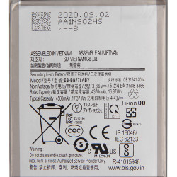 Batterie 100% Originale Samsung Galaxy Note 10 Lite EB-BN770ABY 4500 mAh vue 5