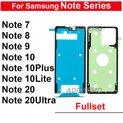 Coque de Protection Adhésive LCD pour Samsung Galaxy Note 7 8 9 10 Plus Lite 10 + 20 Ultra avec Autocollant d'Appareil  vue 0