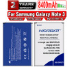 Batterie 4400-8400mAh B800BC EB-BN910BBE EB-BN920ABE EB-BN950ABE EB-BN915BBC pour Samsung Galaxy Note 3 4 5 8 et Note Ed vue 1