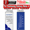 Batterie 4400-8400mAh B800BC EB-BN910BBE EB-BN920ABE EB-BN950ABE EB-BN915BBC pour Samsung Galaxy Note 3 4 5 8 et Note Ed vue 2