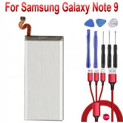 Batterie Authentique EB-BN965ABU de Remplacement pour Samsung Galaxy Note 9 N9600, SM-N9600 mAh, avec Câble USB et Tool vue 0