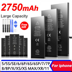 Batterie de Remplacement Haute Capacité 2022 pour iPhone 5s SE 6s 7 8 Plus 10 X XR XS Max avec Cycle Zéro. vue 2