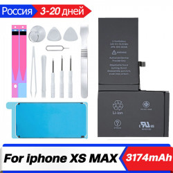 Batterie Originale Haute Capacité 3174mAh pour iPhone XS MAX XS MAX avec Kit d'Outils de Réparation Gratuit vue 0