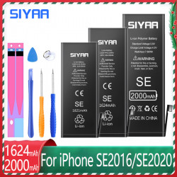 Batterie Lithium Polymère Apple pour iPhone SE 2016-2020, 2000mAh, Remplacement de Haute Qualité avec Outils Inclus. vue 0