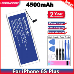 Batterie Rechargeable 4500mAh pour iPhone 6S PLUS, 5.5 pouces, Autocollants d'Outils Gratuits - Kit Complet! vue 0