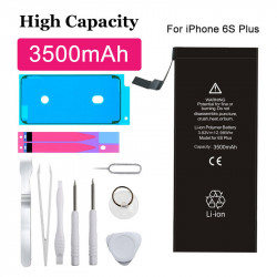 Kit de Réparation et de Remplacement de Batterie Haute Capacité pour IPhone 6S Plus 6SP, 3500mAh, avec Autocollant Inc vue 0