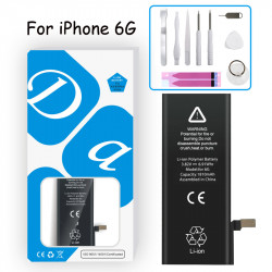 Kit de remplacement de batterie pour IPhone 6 6G 1810mAh avec accessoires de téléphone et outils de réparation gratui vue 0