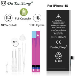 Kit de Remplacement de Batterie 100% d'Origine DaDaXiong pour iPhone 4S IP4S iPhone4S avec Autocollant et Capacité Rée vue 0