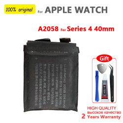 Batterie Rechargeable Compatible avec Apple Watch Série 4 5 S4 S5 40mm 44mm - Modèles A2058 A2059 A2277 A2181. vue 2