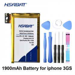 Batterie de Remplacement pour iPhone 3GS, 1900mAh - Haute Capacité et Durabilité Garantie. vue 0