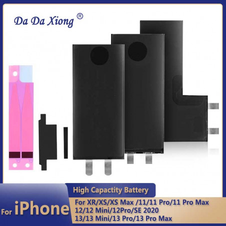 Kit de Réparation de Téléphone iPhone XR XS 11 Pro 12 13 Max Mini SE2020 avec Batterie Rechargeable de Haute Qualité vue 0