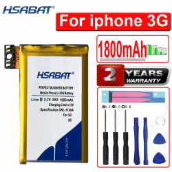 Batterie pour iPhone 3G 8GB/16GB - 1800mAh HLP088-H1942 (616-0372/616-0428/616-0433) vue 0