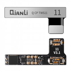 Kit de Réparation de Câbles iPhone 13 12 11 Pro Max V1S QianLi avec Batterie Flex Originale et Alimentation de Copie i vue 1