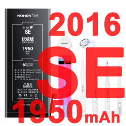 Batterie Li-Polymère Haute Capacité pour Apple iPhone SE 2016 (1850mAh-1950mAh) avec Outils Inclus. vue 0