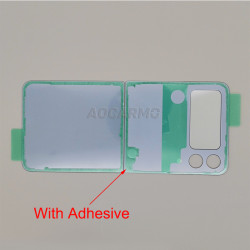 Verre de Couverture Arrière Batterie Logement de Rechange pour Samsung Galaxy Z Flip3 5G SM-F711 F711B F711U. vue 1