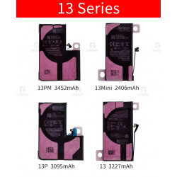 Batterie de Remplacement pour iPhone 6 7 8 Plus X XR XS XSM 11 12 13 Pro Max Mini SE SE2020 - 1 Pièce vue 5