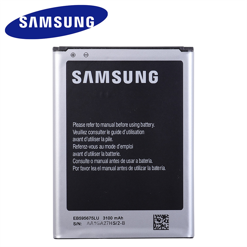 Batterie 100% Authentique EB595675LU pour Galaxy Note 2 N7100 N7102 N719 N7108 N7108D Note 2 3100mAh. vue 0