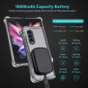Étui de Chargeur Magnétique Antichoc pour Samsung Galaxy Z Fold 2 5G Batterie. vue 1