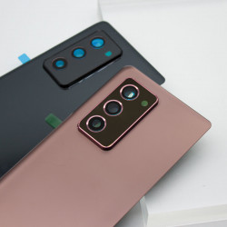 Coque Arrière en Verre pour Galaxy Z Fold2 5G Fold 2 F916 avec Lentille d'Appareil Photo et Boîtier de Batterie. vue 4
