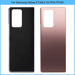 Coque Arrière en Verre pour Samsung Galaxy Z Fold 2 5G F916 F916U avec Couvercle de Batterie et Panneau de Porte Arriè vue 0