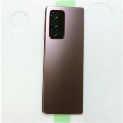 Couvercle de Batterie Arrière en Verre pour Samsung Galaxy Z Fold 2 5G Z Fold2 F916N avec Lentille d'Appareil Photo. vue 0