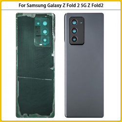 Couvercle arrière de batterie en verre pour Samsung Galaxy Z Fold 2 5G F916 - Remplacement d'objectif d'appareil photo. vue 0