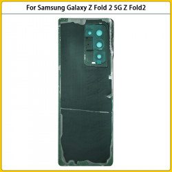 Couvercle arrière de batterie en verre pour Samsung Galaxy Z Fold 2 5G F916 - Remplacement d'objectif d'appareil photo. vue 2