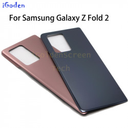 Verre Arrière de Haute Qualité pour Samsung Galaxy Z Fold 2 5G Z Fold2 F916 - Couvercle de Batterie et Pièce de Recha vue 0