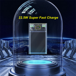Chargeur de Batterie 20000mAh pour Samsung Galaxy Z Fold 3 S22 S8 S9 S10 S10e Note 20 8 9 10 S20 FE Plus S21 + Ultra vue 4
