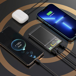 Chargeur de Batterie 20000mAh et Coque pour Samsung Galaxy Z Fold 3 S22 S8 S9 S10 S10e Note 20 8 9 10 S20 FE Plus S21 +  vue 1