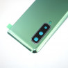 Coque Arrière en Verre pour Galaxy Z Fold 1 F900 avec Objectif d'Appareil Photo et Couvercle de Batterie - Pièce de Re vue 1