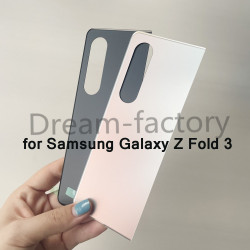 Coque Arrière en Verre Samsung Galaxy Z Fold 3 5G F9260 avec Couvercle de Batterie Adhésif d'Origine. vue 0