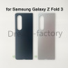 Coque Arrière en Verre Samsung Galaxy Z Fold 3 5G F9260 avec Couvercle de Batterie Adhésif d'Origine. vue 2