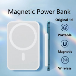 Powerbank Portable Magnétique sans Fil pour Apple iPhone 11 13 12 14 Pro Max Mini 1:1 - Batterie Auxiliaire Externe vue 0