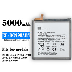 Batterie Originale EB-BG998ABY 5000mAh pour Samsung Galaxy S21 Ultra S21Ultra G998 5G G9980 G998N. vue 0