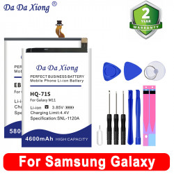 Batterie Samsung Galaxy Note Onglet Or 7 3 FE 20 S20 S21 J3 J7 C8 A2S A6 M01 M11 M31S M317 W2016 HQ-3979S Lite Ultra Plu vue 0