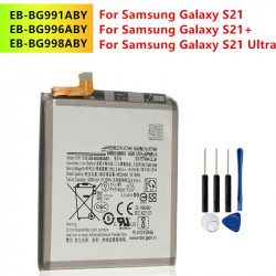 Kit de Batterie de Remplacement Originale Samsung Galaxy S21 S21 Ultra S21Plus + Outils Gratuits EB-BG998ABY EB-BG996ABY vue 0