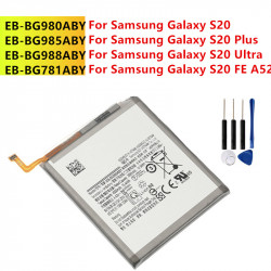 Batterie EB-BG781ABY, EB-BG980ABY, EB-BG985ABY et EB-BG988ABY pour Samsung Galaxy S20FE (5G), A52 S20, S20+, S20 Ultra. vue 0