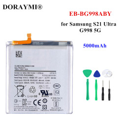 Batterie de Remplacement 100% d'Origine EB-BG998ABY pour Samsung Galaxy S21 Ultra S21Ultra G998 5G - 5000mAh vue 0