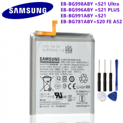 Batterie de Remplacement d'Origine EB-BG998ABY EB-BG996ABY EB-BG781ABY EB-BG991ABY pour Samsung Galaxy S21 S21 Ultra S21 vue 0