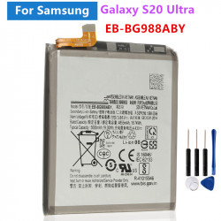 Batterie de Remplacement EB-BG988ABY d'Origine Authentique pour Samsung Galaxy S20 Ultra - 5000mAh, Outils Gratuits Incl vue 0